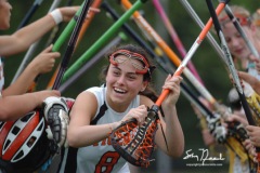 Amherst's Alana Rockoff is introduced prior to Section 6 Playoff's versus east Aurora June 3, 2010. Photo By John Normile